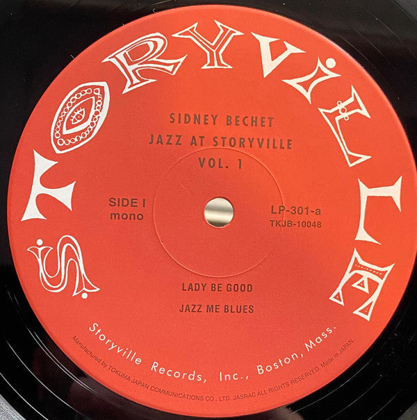 Master Release: George Wein Presents Jazz At Storyville Vol.1 by Sidney Bechet