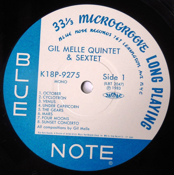 Release: Unknown Release-Vinyl-Japan-1983-K18P-9275-10759270