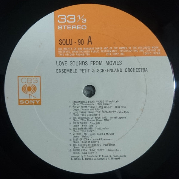 Love Sounds From Movies