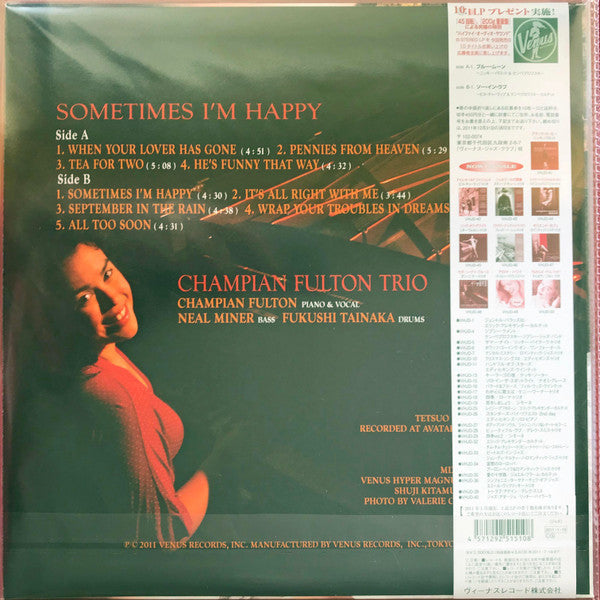 Master Release: Sometimes I'm Happy by Champian Fulton