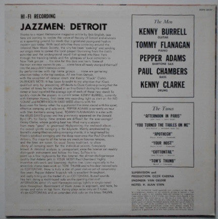 Master Release: Jazzmen: Detroit by Kenny Burrell