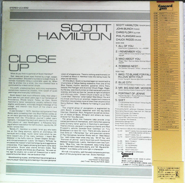 Master Release: Close Up by Scott Hamilton