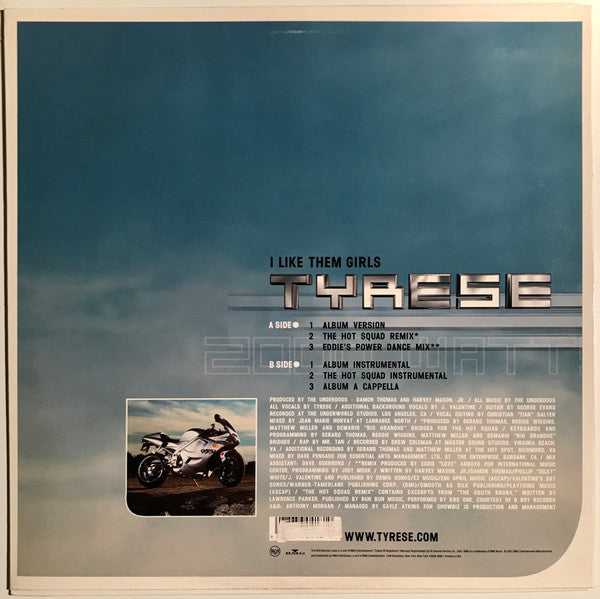 Master Release: I Like Them Girls by Tyrese