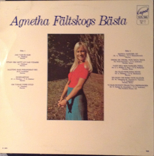 Master Release: Agnetha Fältskogs Bästa by Agnetha Fältskog