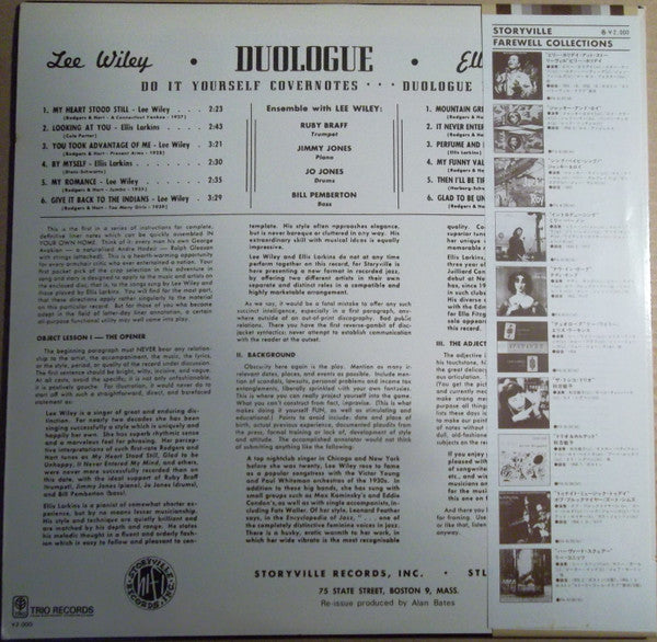 Release: Duologue-Vinyl-Japan-1980-PA-6132(M), PA-6132(M)-8864437
