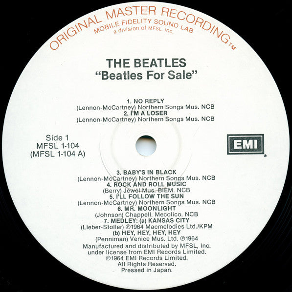 Beatles For Sale