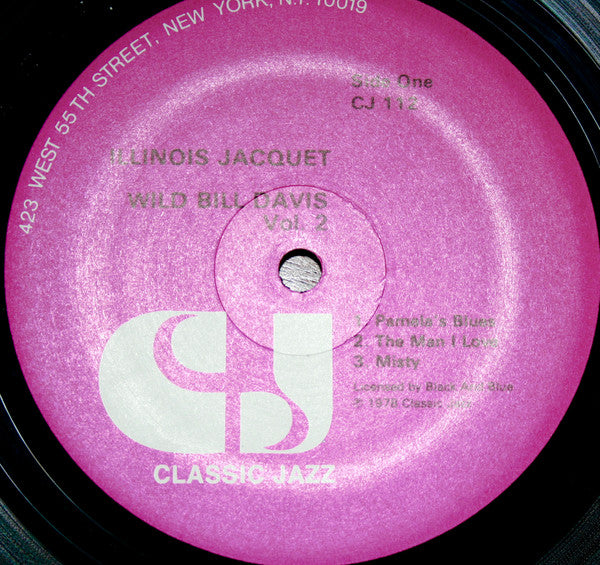 Illinois Jacquet With Wild Bill Davis  Vol.2