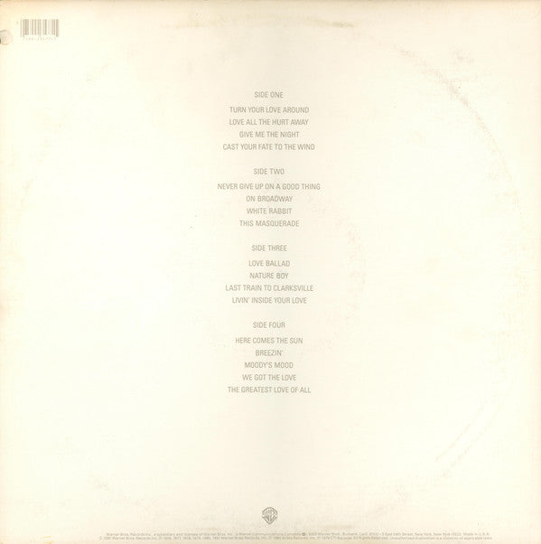 Release: The George Benson Collection-Vinyl-US-1981-2HW 3577-1328502