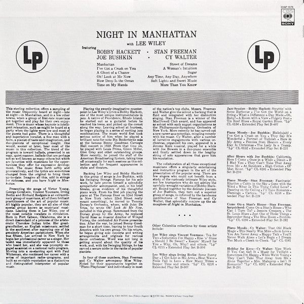 Night In Manhattan