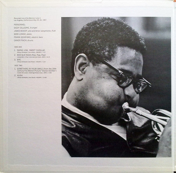 Master Release: Swing Low, Sweet Cadillac by Dizzy Gillespie