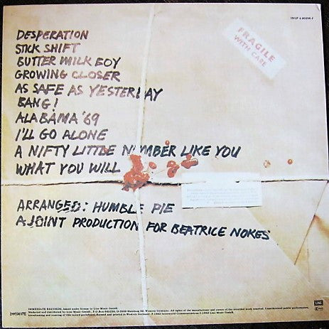 Release: As Safe As Yesterday Is-Vinyl-Germany-None-IDLP 4.00296 J, IDLP 4.00296 J-6466417