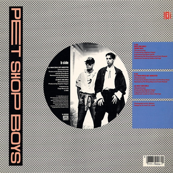 Release: West End Girls-Vinyl-US-1986-V-19206-8168478