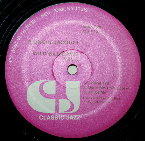 Illinois Jacquet With Wild Bill Davis  Vol.2