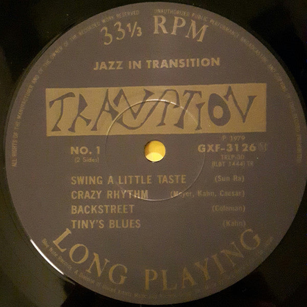 Release: Jazz In Transition-Vinyl-Japan-1979-GXF-3126, TRLP 30-5237552
