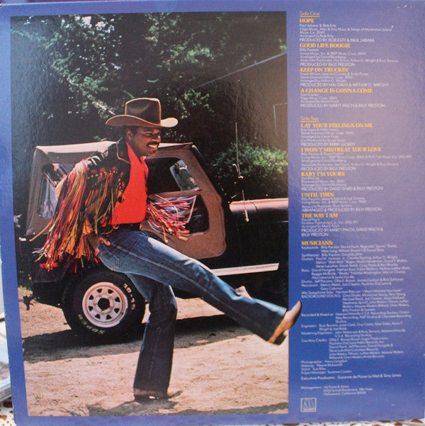 Master Release: The Way I Am by Billy Preston