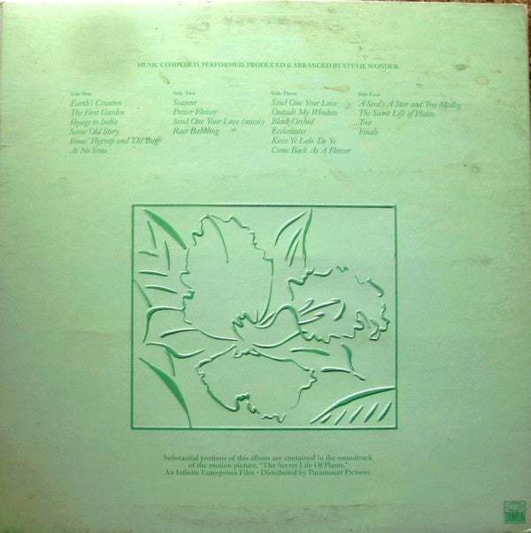 Release: Stevie Wonder's Journey Through The Secret Life Of Plants-Vinyl-US-1979-T13-371C2-3458476