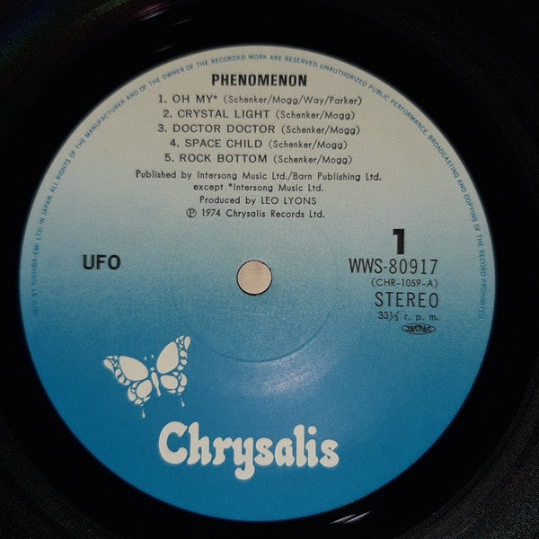 Release: Phenomenon-Vinyl-Japan-1977-WWS-80917-3813653