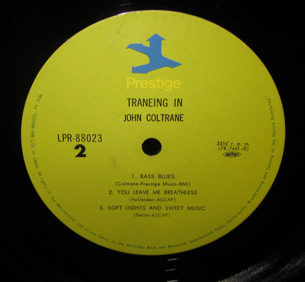 John Coltrane With The Red Garland Trio
