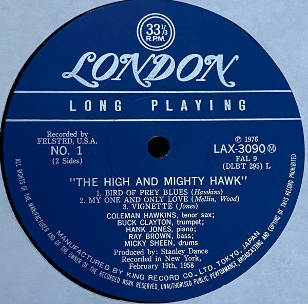 The High And Mighty Hawk