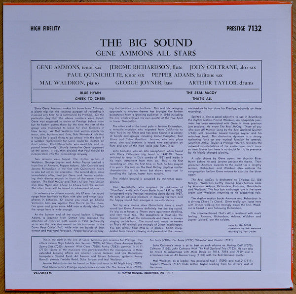 Release: The Big Sound-Vinyl-Japan-1977-VIJ-5031M-6537433