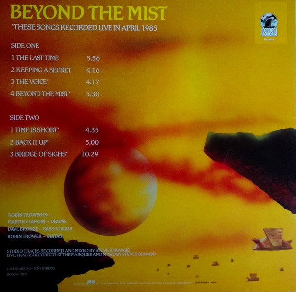 Release: Beyond The Mist-Vinyl-US-1985-PB 6049-2251374