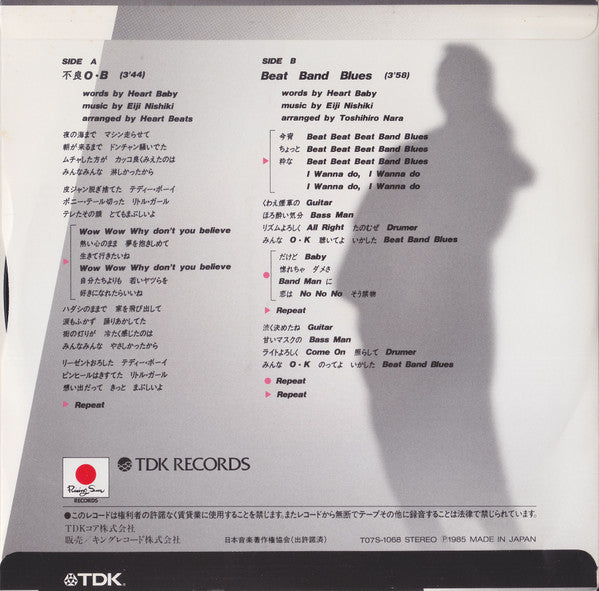 Release: Unknown Release-Vinyl-Japan-1985-T07S-1068-8768894