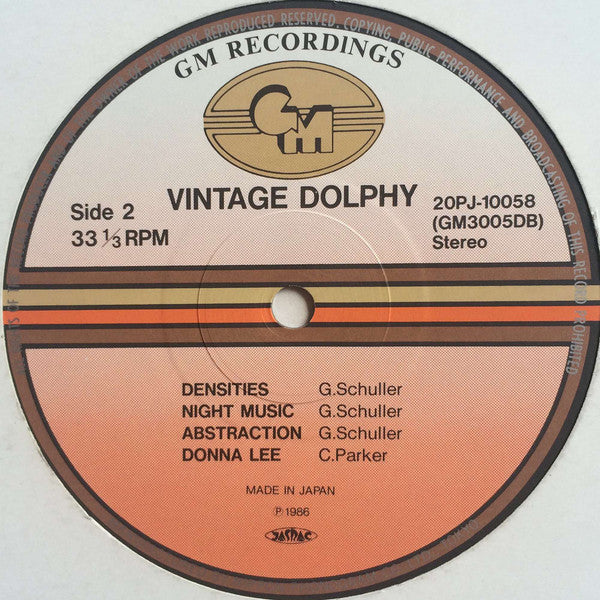 Vintage Dolphy