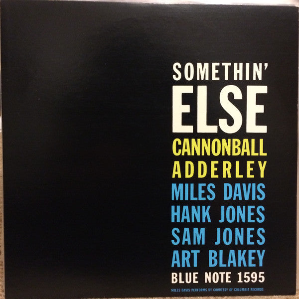 Release: Somethin' Else-Vinyl-Japan-1983-BST-81595-6472902