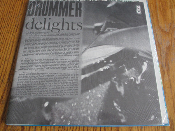 Release: Drummer Delights. Jazz Band Music Minus One Drummer -Vinyl-US-None-MMO 4004-8426279