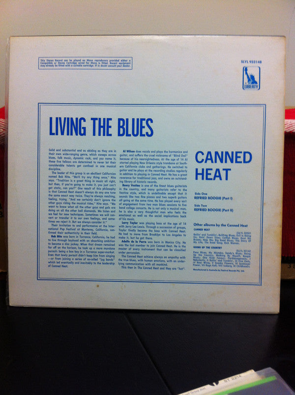 Master Release: Livin' The Blues - Vol.2 by Canned Heat