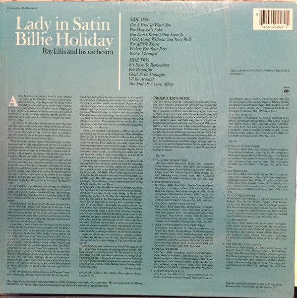 Lady In Satin