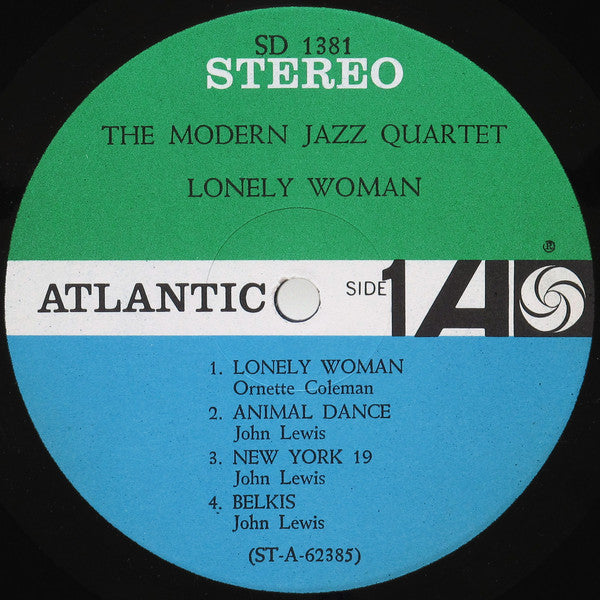 Release: Lonely Woman-Vinyl-US-1962-SD 1381-1723526