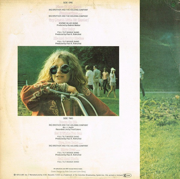 Release: Janis Joplin's Greatest Hits-Vinyl-Europe-None-S 65470, CBS S 65470, CBS 65470, KC 32168-6183197