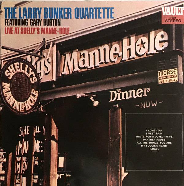 Master Release: Live At Shelly's Manne-Hole by Larry Bunker Quartette