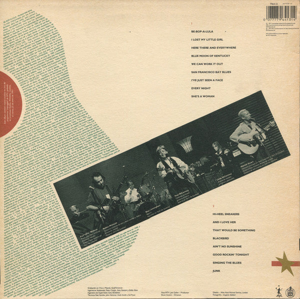Master Release: Unplugged (The Official Bootleg) by Paul McCartney