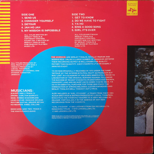 Master Release: Consider Yourself by The Viceroys