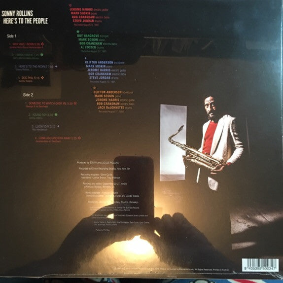 Release: Here's To The People-Vinyl-US-2015-408020-8110252