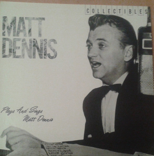 Release: Plays And Sings Matt Dennis-Vinyl-US-1983-MCA-1547-8088263