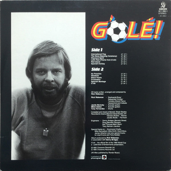 Release: G'olé! - The Official Film Of The 1982 World Cup - The Original Film Soundtrack-Vinyl-Netherlands-1983-811 295-1-1475413
