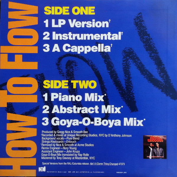 Release: How To Flow-Vinyl-Japan-None-MR-028-4859118