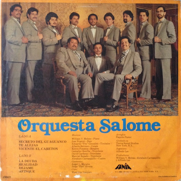 Release: Orquesta Salome-Vinyl-US-1983-JM622-5131208