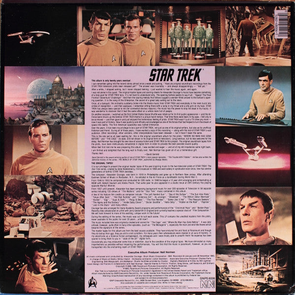 Master Release: Star Trek, From The Original Pilots: The Cage & Where No Man Has Gone Before (Original Television Soundtrack) by Alexander Courage