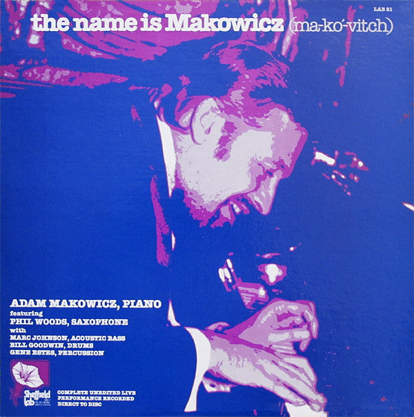Master Release: The Name Is Makowicz (Ma-kó-vitch) by Adam Makowicz