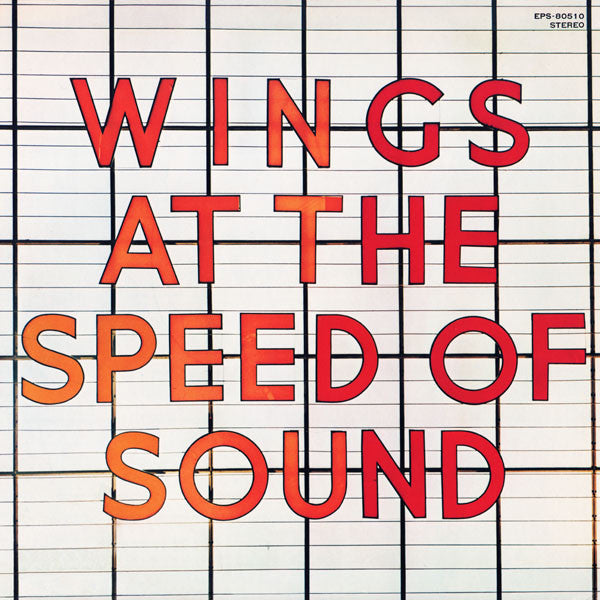 Release: Wings At The Speed Of Sound-Vinyl-Japan-1976-EPS-80510, EPS-80510-3912091