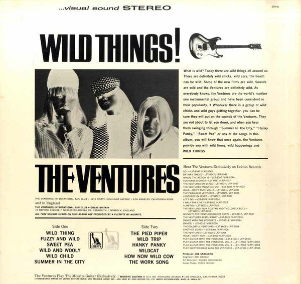 Release: Wild Things!-Vinyl-Japan-1978-GXH 40-5383935