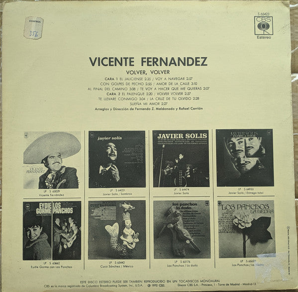 Master Release: ¡Arriba Huentitàn! by Vicente Fernandez