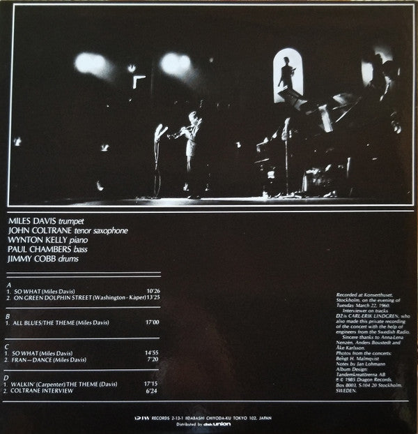 Release: Live In Stockholm 1960-Vinyl-Japan-1986-DIW 25006/25007, DIW - 25006/25007-3424227