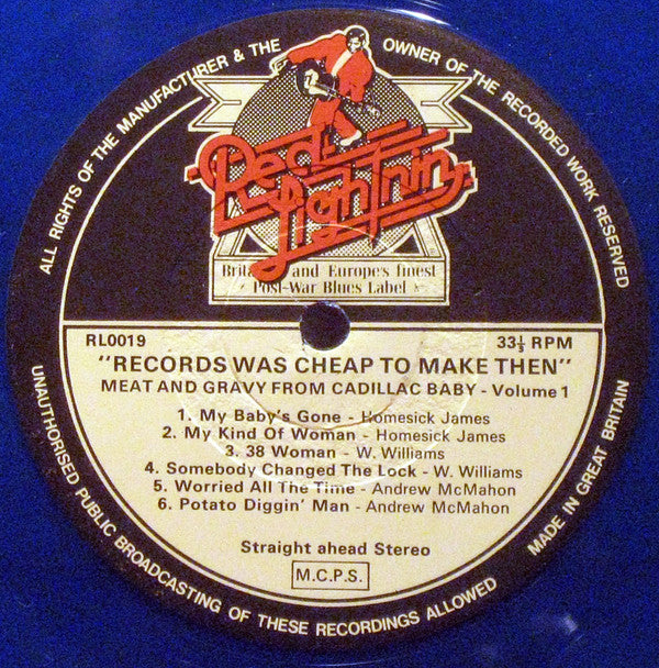 Records Was Cheap To Make Then