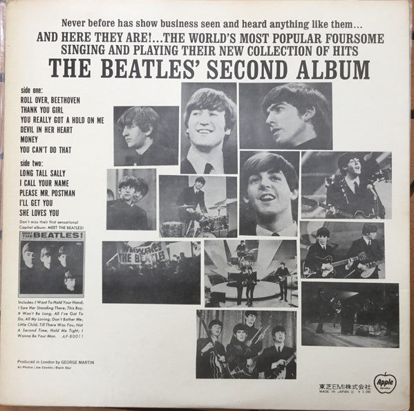 Release: The Beatles' Second Album-Vinyl-Japan-1970-AP-80012-5480260