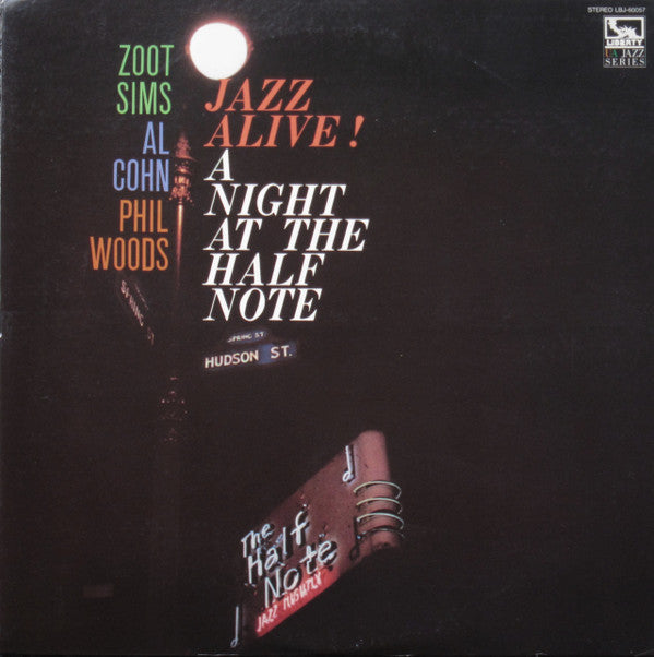 Release: Jazz Alive! A Night At The Half Note-Vinyl-Japan-1985-LBJ-60057, UAS 5040-5570964